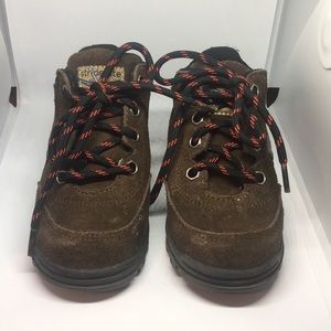 Stride rite brown light up boots size7 1/2